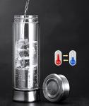 Flacon en verre transparent inoxydable de 320 ml view 1