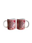 Enroulement en couleur complète de 11 oz autour de la tasse en céramique view 2