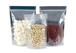 Sac de rangement en plastique ziplock standup view 1
