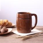 Mug de bière en bois rétro view 2