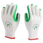 Guantes de algodón antideslizante de goma gruesa view 4