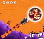 Halloween projecteur torche view 2