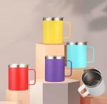 Double couche isolante 12oz poignée tasse view 1