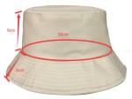 Chapeau de seau en coton convertible view 6
