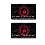 Carte de blocage rfid view 2