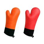 Ensemble de mitaines de four en silicone résistant à la chaleur view 3