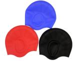 Casquettes de bain en silicone avec pochettes pour cheveux longs view 1