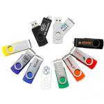 Unidad flash giratoria 8gb view 2