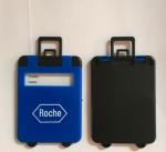 Tag à bagages en caoutchouc souple pvc view 1