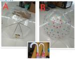 Paraguas transparentes view 1