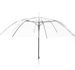 Parapluie transparent avec logo personnalisé view 1
