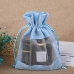 Jute pouches con ventana view 5