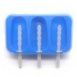 3 cavités silicone glace moule view 5