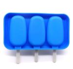3 cavités silicone glace moule view 4
