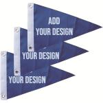 Bandera de burgee de poliéster personalizado view 2