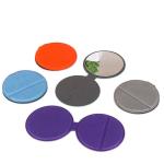 Miroir inoxydable portable rond view 1