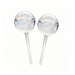2 boules d'arrosage de plantes de verre pack view 1
