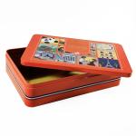 Caja de almacenamiento de estaño rectangular view 2