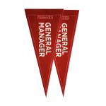 12x30 feutre pennant triangulaire view 1