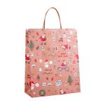 Sacs cadeaux en papier brun view 2