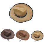 Chapeau de paille mode cowboy view 1