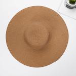 Large bord de plage broderie chapeau view 6