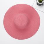 Large bord de plage broderie chapeau view 5