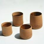 Tasse en bambou naturel view 3