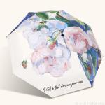 Parapluie pliable imprimé en or view 2