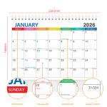 Calendrier des bureaux 2026 ans view 3