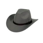 Chapeau cowboy en velours unisexe design view 5