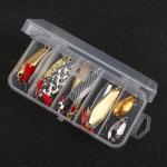 Ensemble de leurres métalliques de 10pcs emballés par boîte view 2