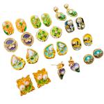 Pendientes de perlas vintage con caja de salida view 1