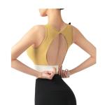 Soutien-gorge sportif pour jeunes design blanc view 3