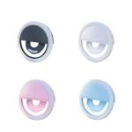 28 led burbujas usb recargable teléfono selfie luz view 3