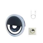 28 led burbujas usb recargable teléfono selfie luz view 4