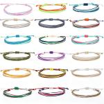 Pulsera de cadena ajustable con tarjeta de papel view 3