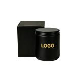 7oz peso neto aceite perfumado vela con tapa en blanco caja view 2