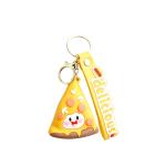 Pvc pisa tranche hot dog chips hamburger caractéristique keydhains view 3