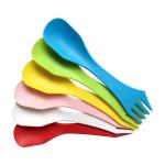Plastique 3 en 1 spork view 2