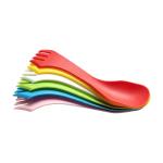 Plastique 3 en 1 spork view 3