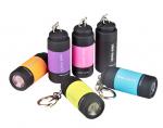 Llavero de cuero con luz led view 2
