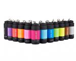 Llavero de cuero con luz led view 1