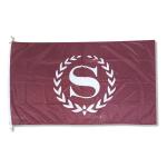 Drapeau décoratif en tissu polyester view 1