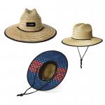 Chapeau de protection de paille taille complète view 1