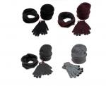 Écharpe de chapeau et jeu de gants view 2