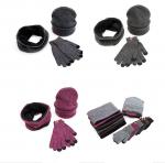 Écharpe de chapeau et jeu de gants view 3