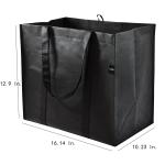 Sac noir tote view 3