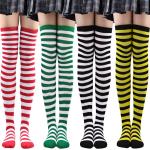 Chaussettes à genou de noël view 2