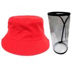 Chapeau à godet avec bouclier du visage view 4